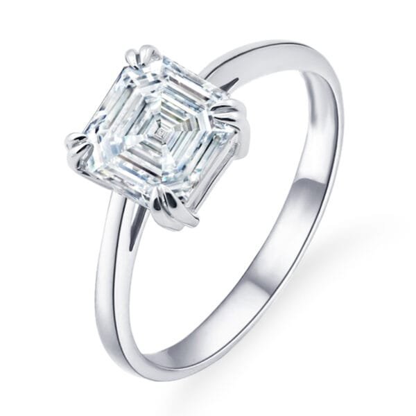 2.0 carat Moissanite Ring - Image 8
