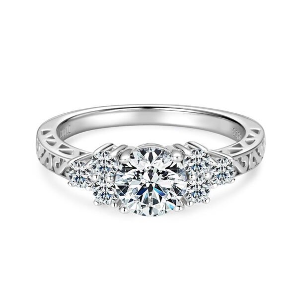 1.0 Carat Moissanite Eternal Engagement Ring