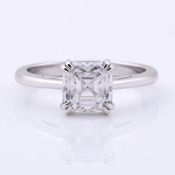 2.0 carat Moissanite Ring