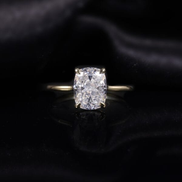 2.5 carat ice cut diamond Engagement Ring - Image 2