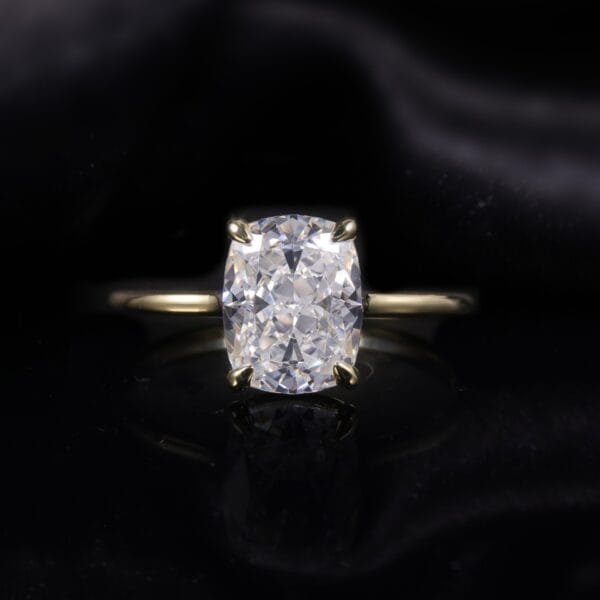 2.5 carat ice cut diamond Engagement Ring