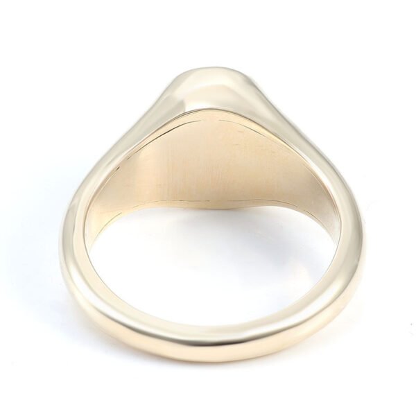 18K white gold 4.0 carat emerald Ring - Image 7