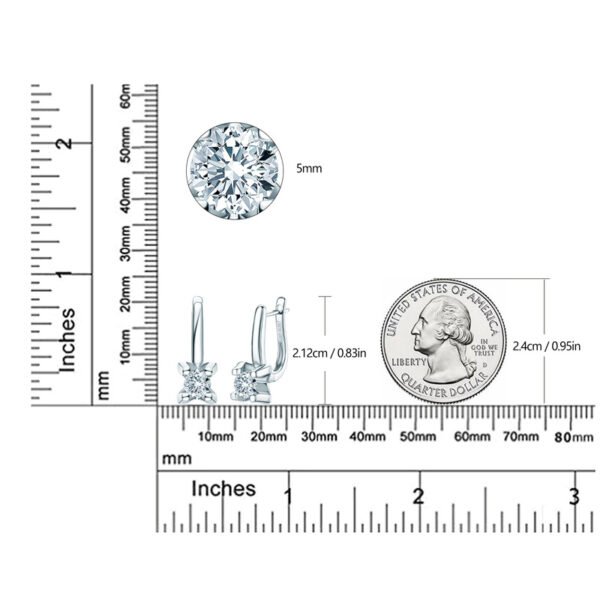 Fashion Moissanite Earring - Image 9