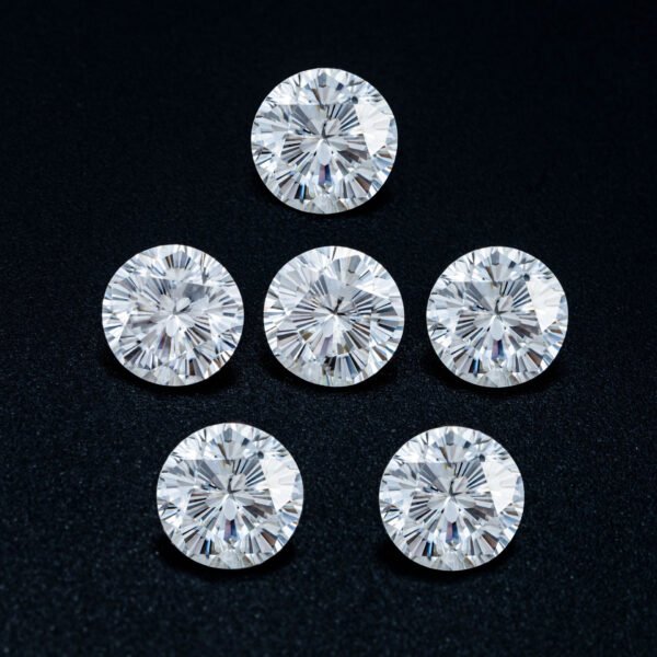 12 Fancy Cut D Color Moissanite Loose Diamonds - Image 5
