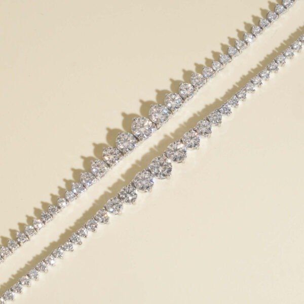 Moissanite Gradient Necklace - Image 5