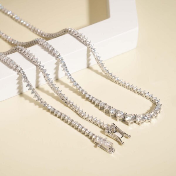 Moissanite Gradient Necklace - Image 2