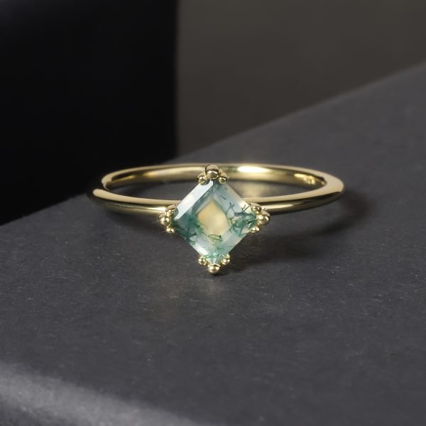 JIEMIIYOU® Fresh and Fashionable Natural Agate Ring