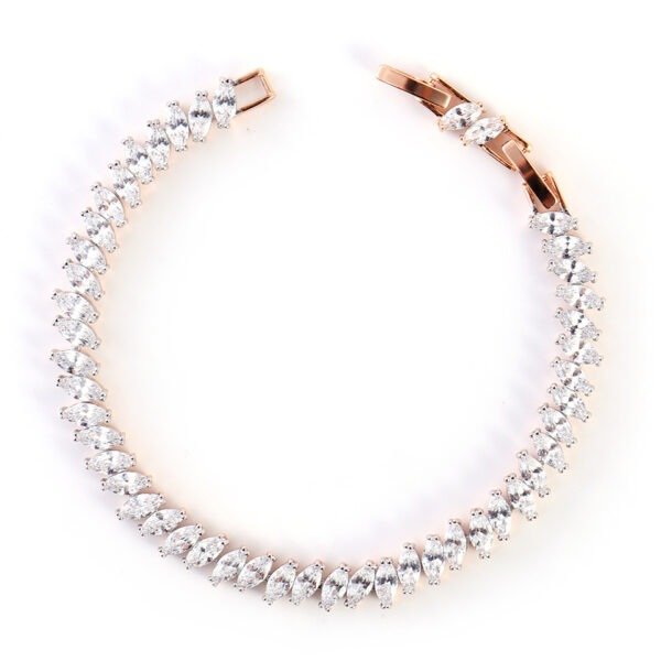 Full Diamond Moissanite Tennis Bracelet