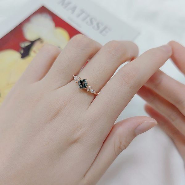 JIEMIIYOU® Fresh and Fashionable Natural Agate Ring - Image 10