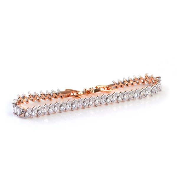 Full Diamond Moissanite Tennis Bracelet - Image 5