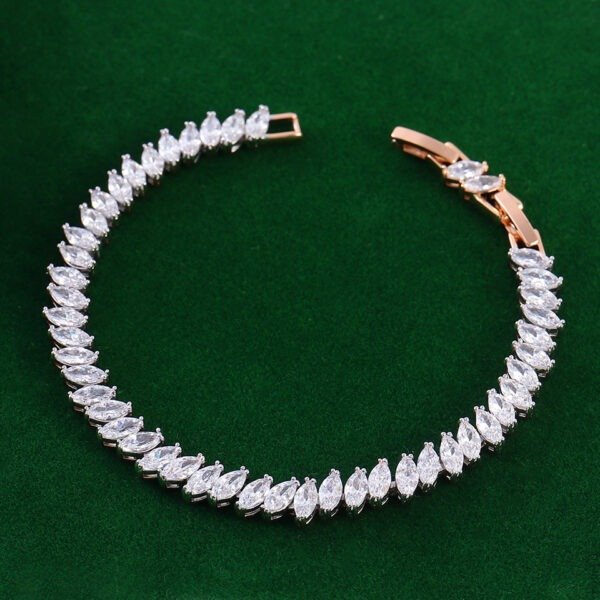 Full Diamond Moissanite Tennis Bracelet - Image 7