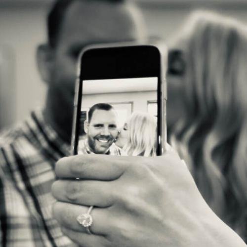 113082019072730-iphone-selfie-pear-diamond-rose-gold-pave-halo-shank-engagement-ring-proposal-robbie